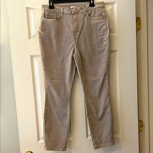 LC Lauren Conrad Beige Straight Leg Jeans